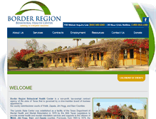 Tablet Screenshot of borderregion.org